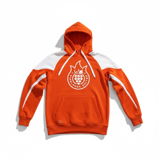 Firelands United Badge Orange & White Sweatshirt